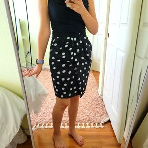 Polka dot h&m skirt